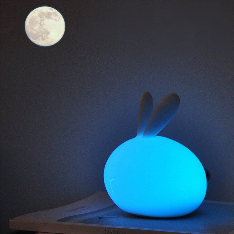 SK-N003-Colorful rabbit night light – SingkoTech